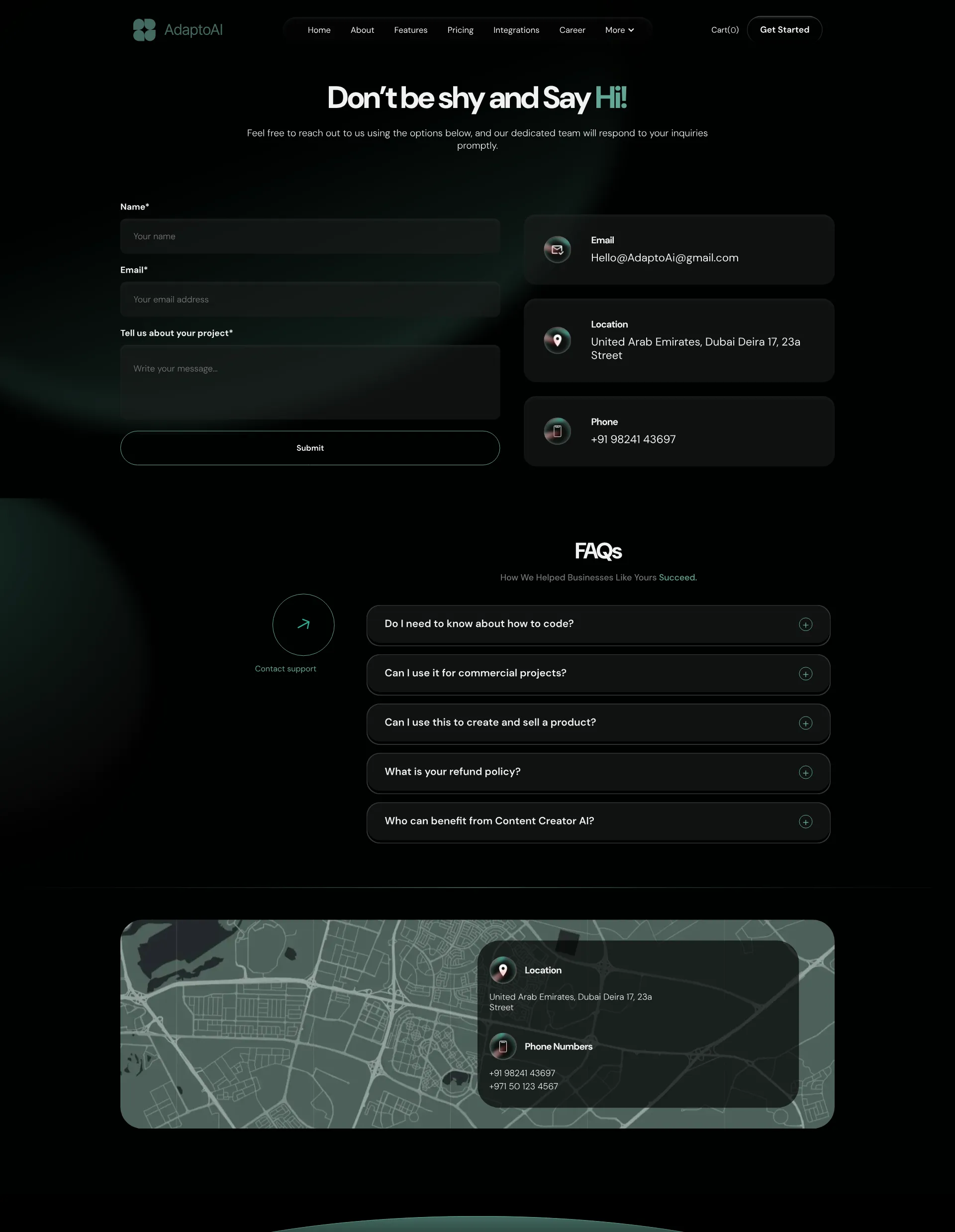 page screenshot