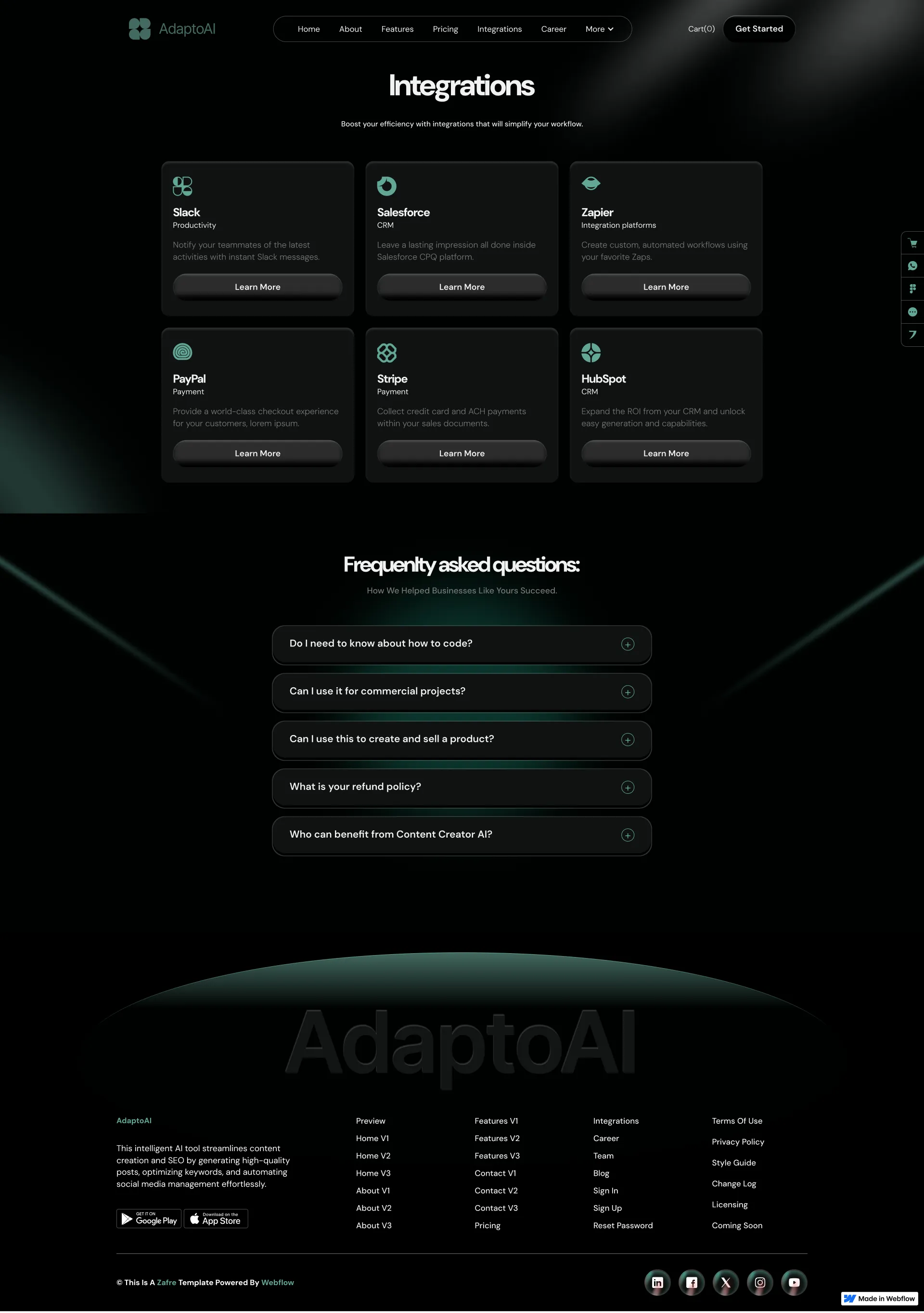 page screenshot