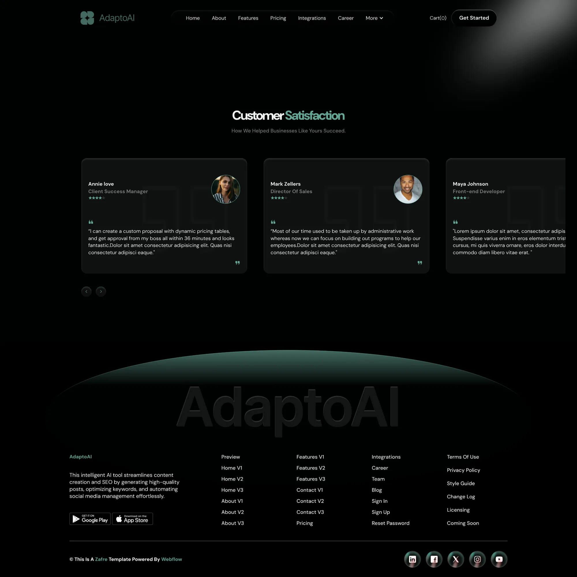 page details