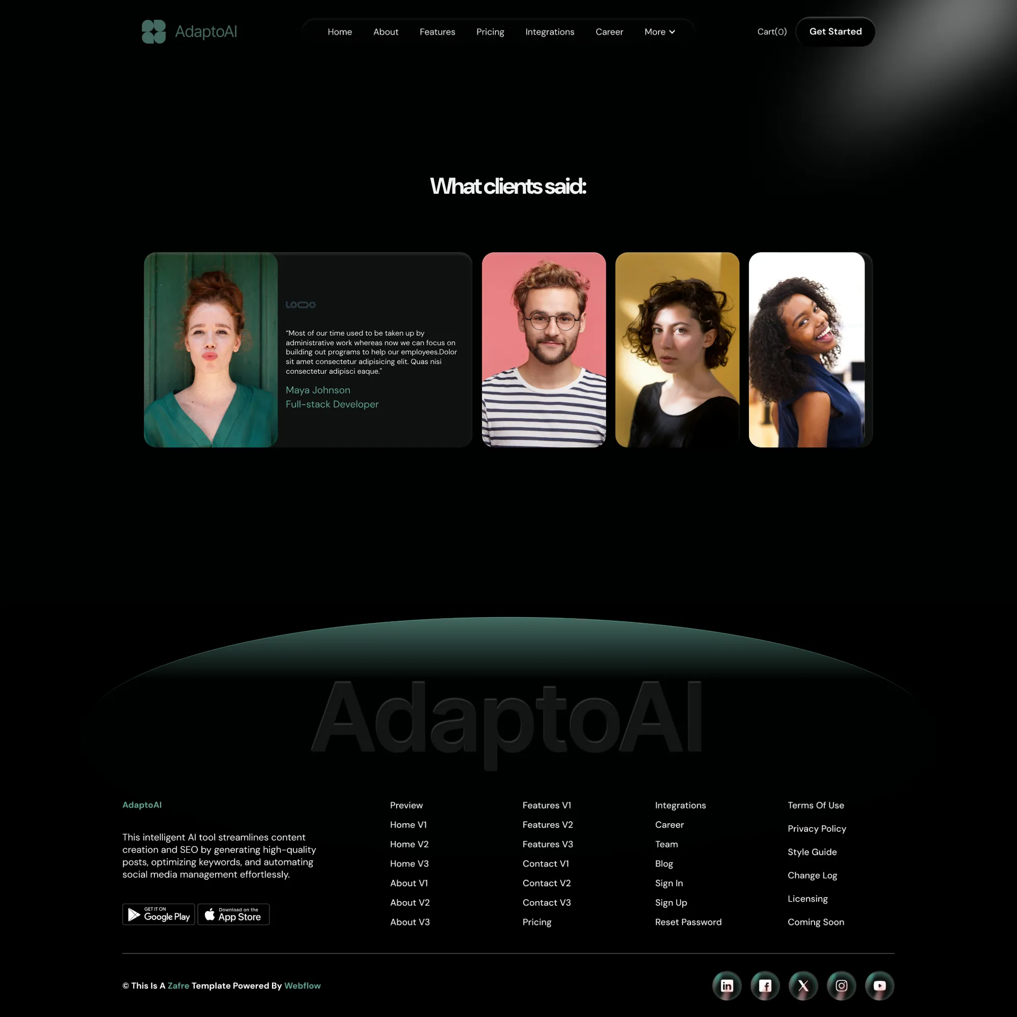 page details
